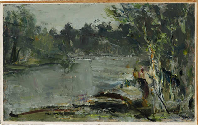 Игошев Владимир Александрович. Серый день. Май